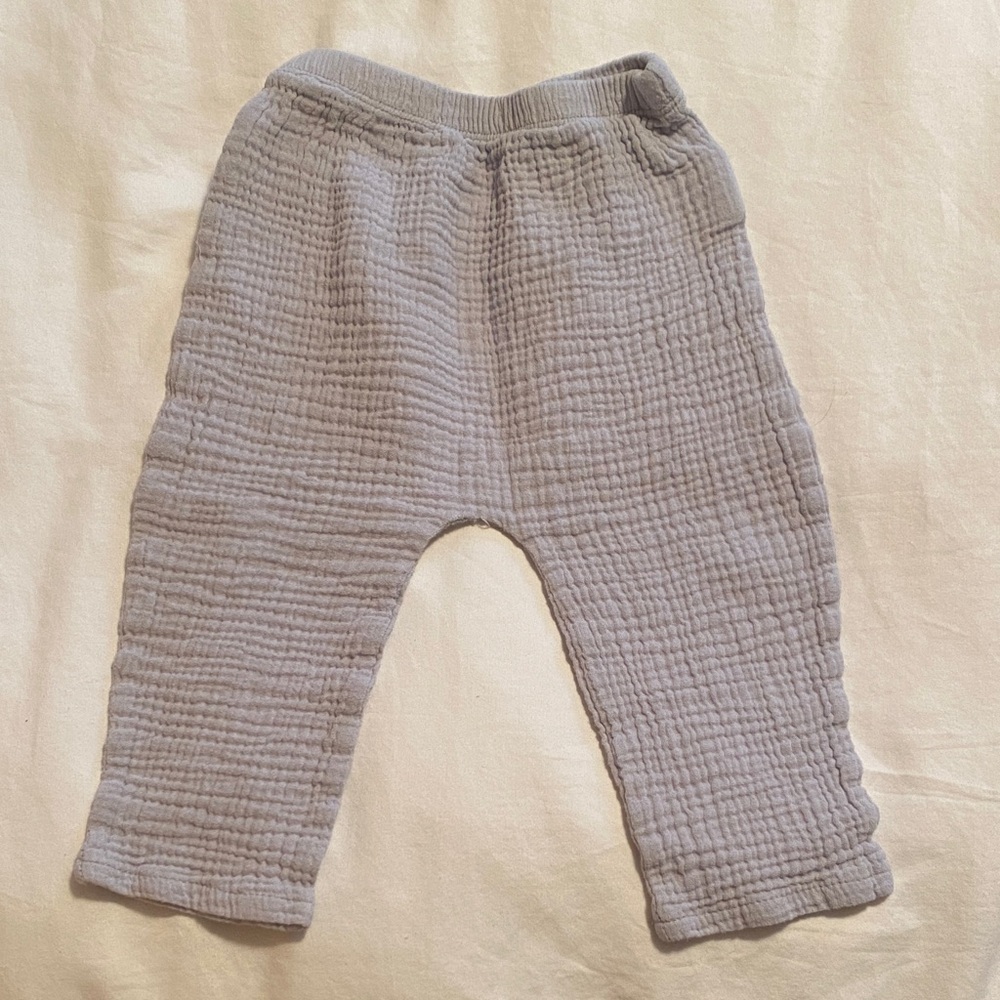Baby Gauze Cotton Pants - Picture 5 of 8